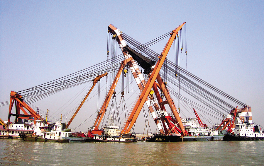 “xx9”号沉船打捞