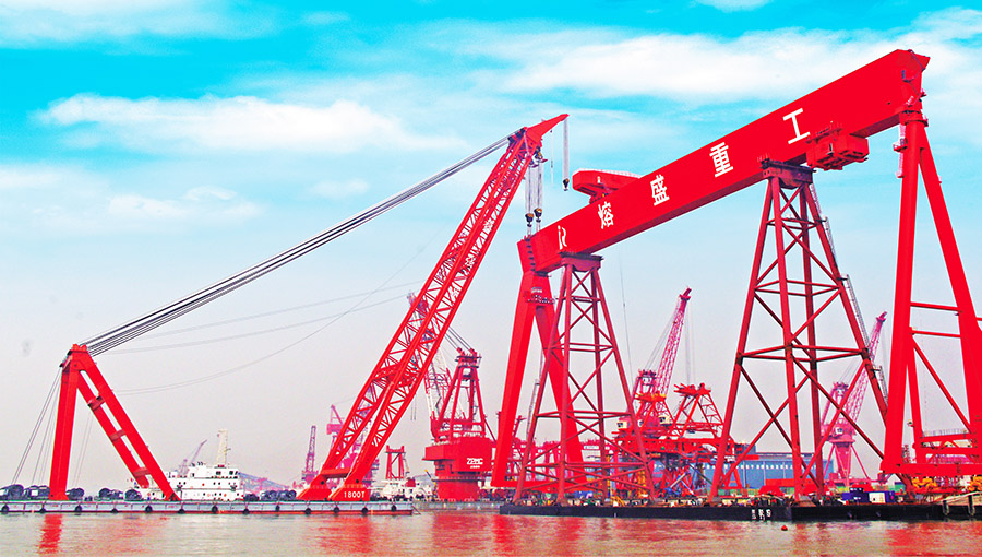 大型龙门吊安装